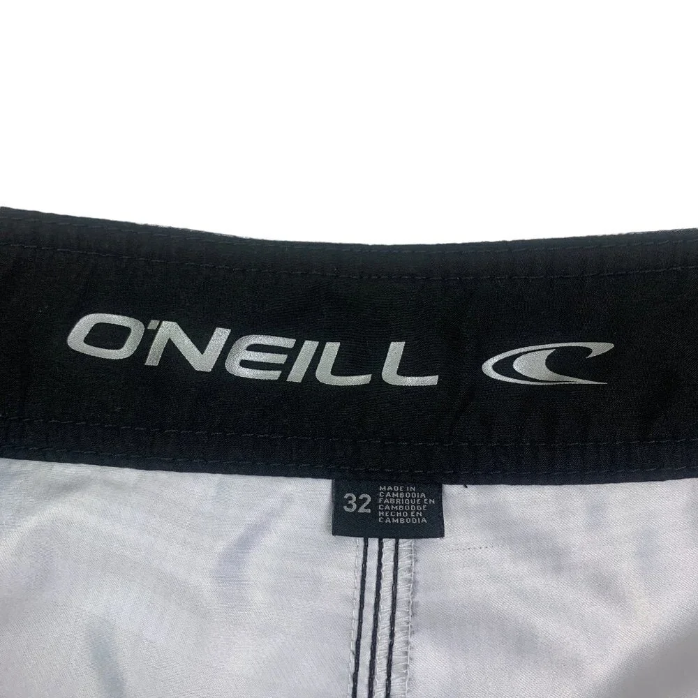O'Neill Plaid Print Board Shorts Men's Size 32